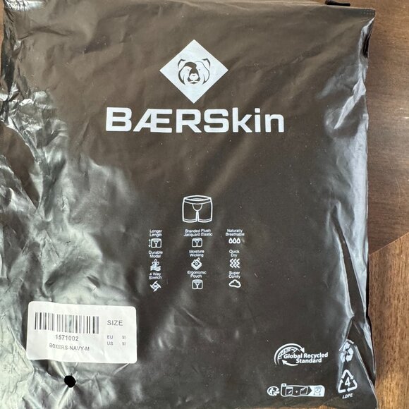 3 NWT Baerskin tactical boxers - navy medium - Picture 3 of 3
